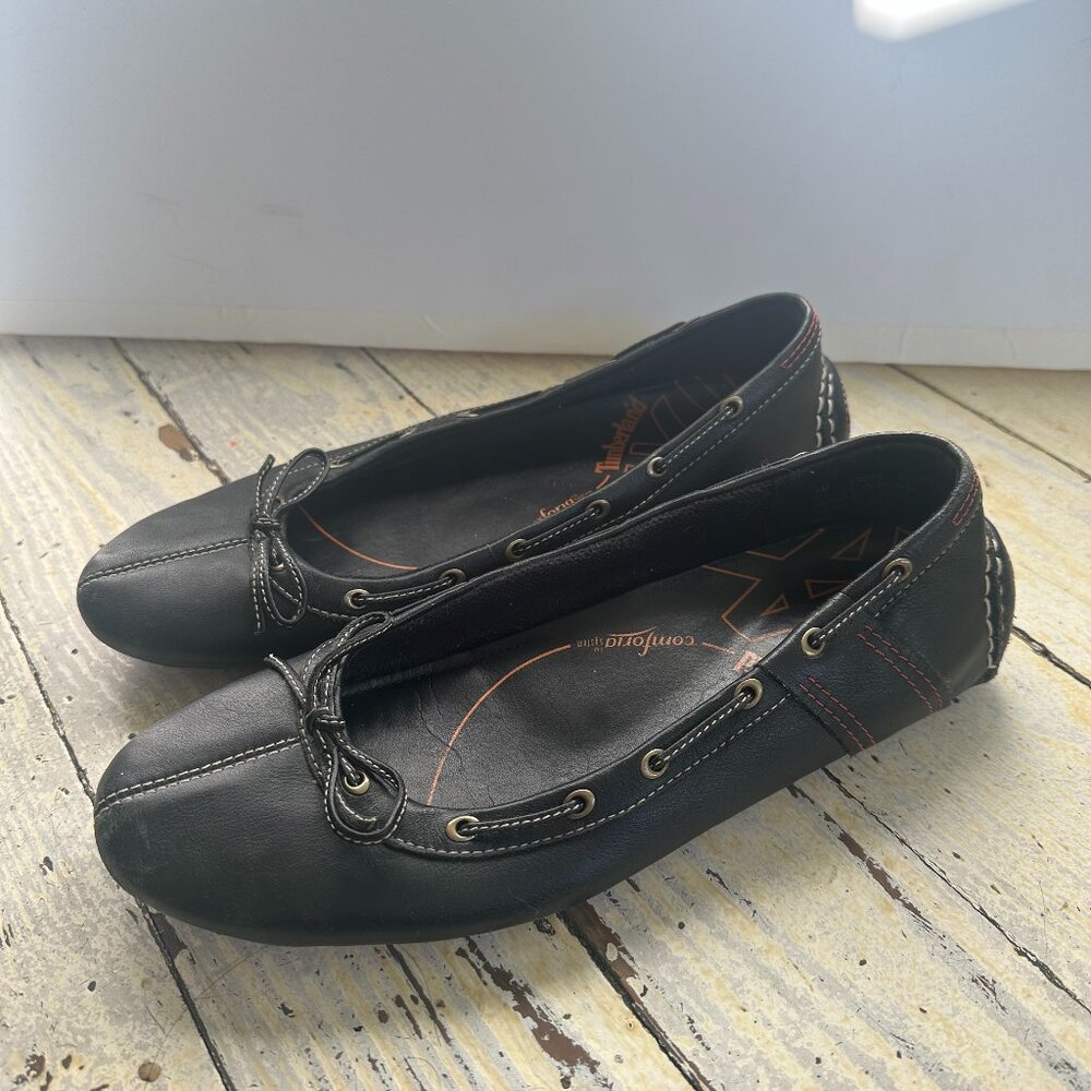 Timberland Comfortia System Size 9M Black Shoes For Women